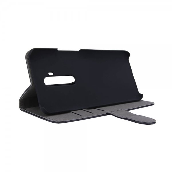 Gear OnePlus 7T Pro Cover 3 kortlommer Sort