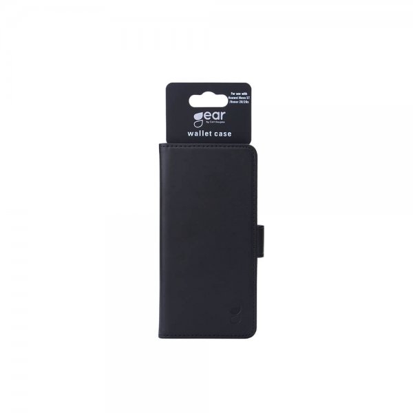 Gear Huawei Nova 5T Cover 3 Kreditkortlommer Sort