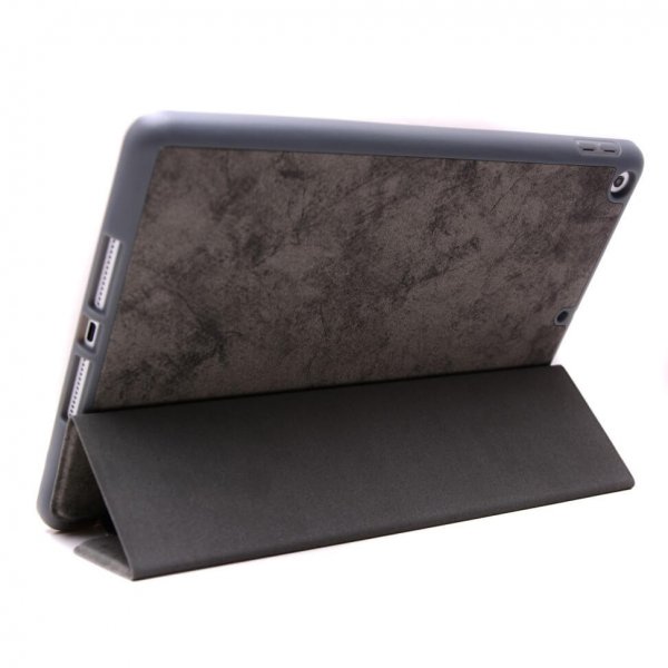 Gear iPad 10.2 (gen 7/8/9) Cover Trifold Stand Folio Grå