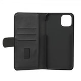 Gear iPhone 11 Pro Max Etui 3 Kortlommer Aftageligt Cover Sort