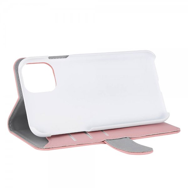 Gear iPhone 11 Cover 3 Kortlommer Rosa