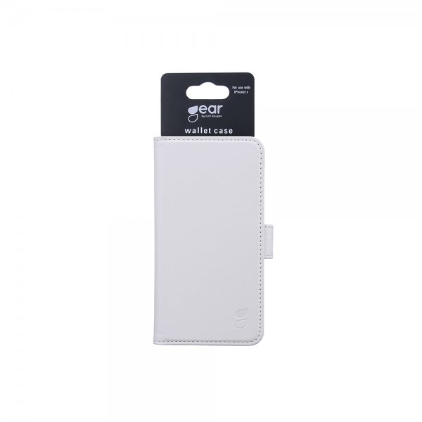 Gear iPhone 11 Cover 3 Kortlommer Hvid