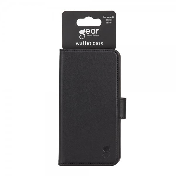 Gear iPhone 11 Pro Cover 3 kortlommer Sort