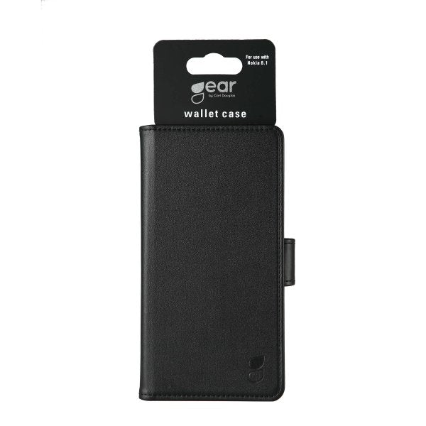 Gear Nokia 8.1 Etui 3 Kortpladser Sort