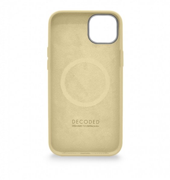 Decoded iPhone 14 Plus Skal Silicone Backcover Sweet Corn