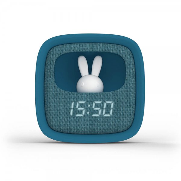 Mobility on Board Vækkeur med Natlampe Billy Clock Mørkeblå