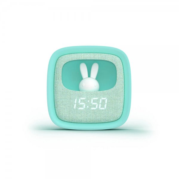 Mobility on Board Vækkeur med Natlampe Billy Clock Mintgrøn