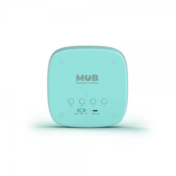 Mobility on Board Vækkeur med Natlampe Billy Clock Mintgrøn