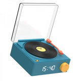 Mobility on Board Højttaler Vækkeur Vinyl Retro Blå