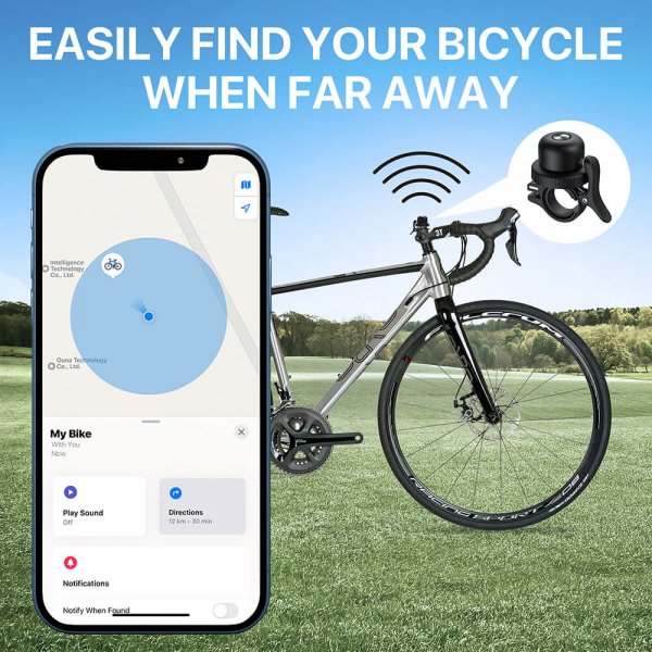 Elago MIBELL Trackable Anti-Loss Cykelklokke