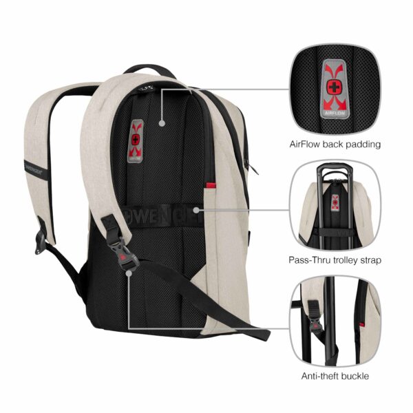 Wenger MX Light 16" Computerrygsæk Sand