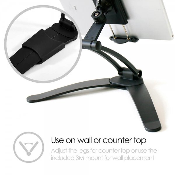 desire2 Tablet og mobilholder 2i1 Bordstand og vægmontering