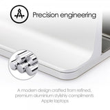 desire2 Bordholder til Mac/Ultrabooks Justerbar Aluminium