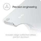 desire2 Laptopstativ Dual Pivot Riser Justerbar Aluminium