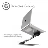 desire2 Laptopstativ Supreme Sit-Stand Aluminium