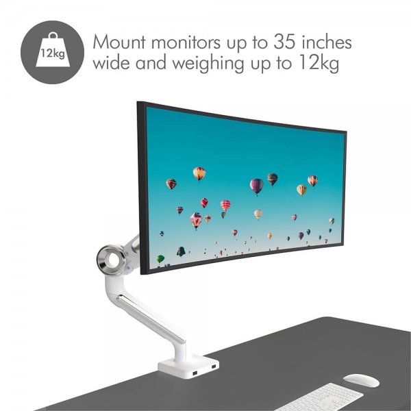 desire2 Monitorarm Aluminium