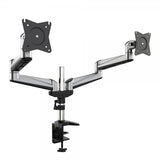 desire2 Monitorarm Duo Aluminium
