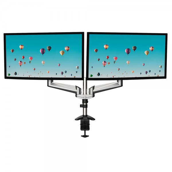 desire2 Monitorarm Duo Aluminium