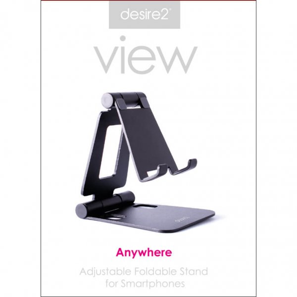 desire2 Foldbar Telefonholder Aluminium