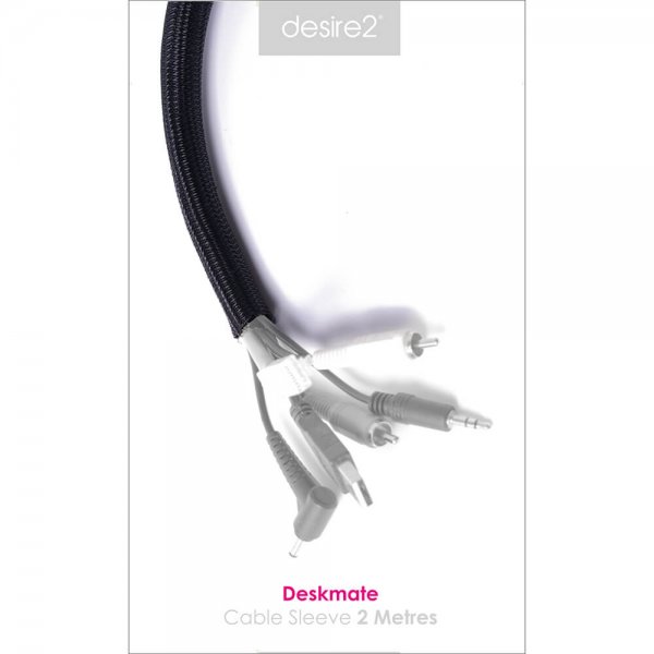 desire2 Kabelhylster 13mm 2m Med Velcrolukning