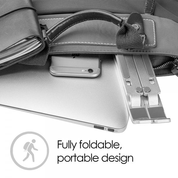 desire2 Foldbar Laptop Stand X-formet Aluminium