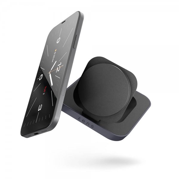 Zens Trådløs Oplader Magnetic Nightstand Charger MagSafe Sort