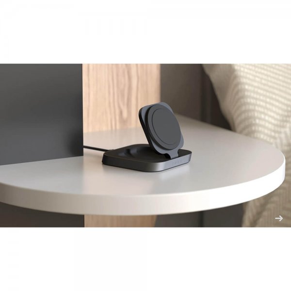 Zens Trådløs Oplader Magnetic Nightstand Charger MagSafe Sort