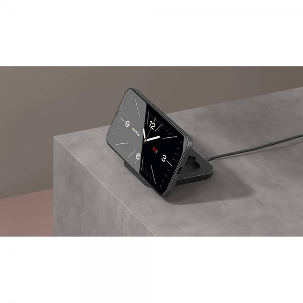 Zens Trådløs Oplader Magnetic Nightstand Charger MagSafe Sort