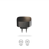Zens Trådløs Oplader Vægadapter Qi2 MagSafe Sort