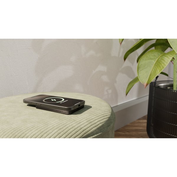 Zens Powerbank Pro 1 Slim 5000 mAh Qi2 MagSafe Sort