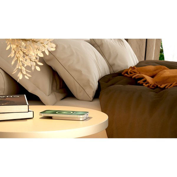 Zens Powerbank Pro 1 Slim 5000 mAh Qi2 MagSafe Hvid
