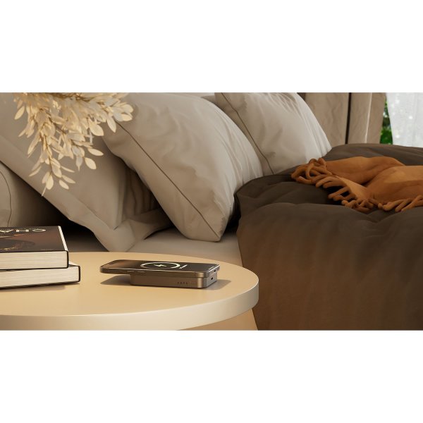 Zens Powerbank Pro 1 Slim 10.000 mAh Qi2 MagSafe Sort