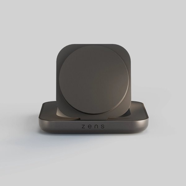 Zens Trådløs Oplader Magnetic Nightstand Charger Qi2 15W Sort