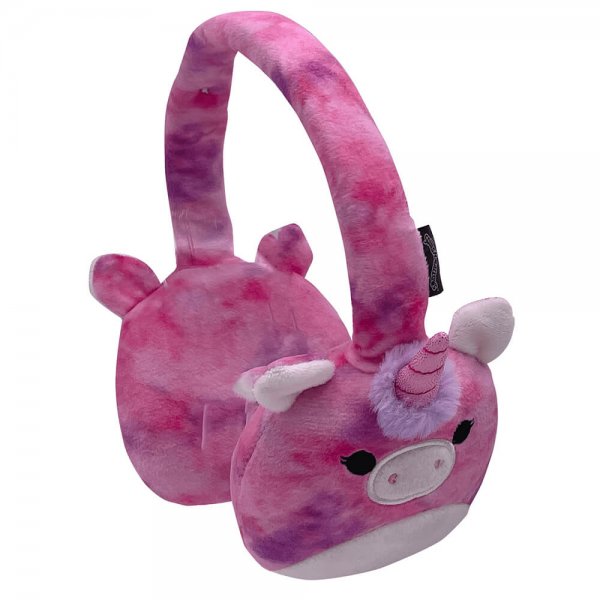 Squishmallows Høretelefoner Plys Bluetooth-Hovedtelefoner Lola Enhjørningen