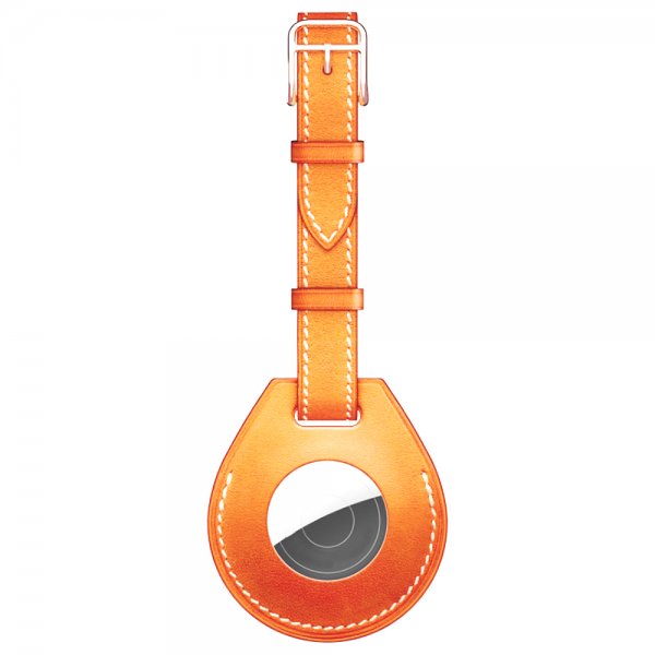 AirTag Holder med Spænde Orange