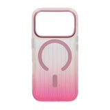 iPhone 17 Pro Cover Bølget MagSafe Pink