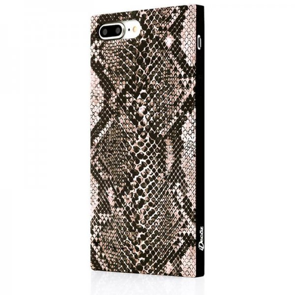 iDecoz iPhone 7 Plus/iPhone 8 Plus Cover Square Case Python