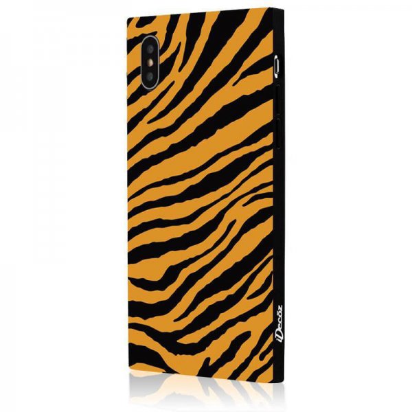 iDecoz iPhone Xs Max Cover Square Case Tiger