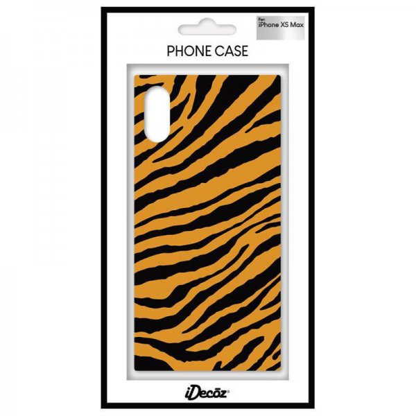iDecoz iPhone Xs Max Cover Square Case Tiger