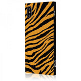 iDecoz iPhone X/Xs Cover Square Case Tiger