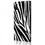 iDecoz iPhone Xs Max Cover Square Case Zebra