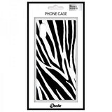 iDecoz iPhone X/Xs Cover Square Case Zebra