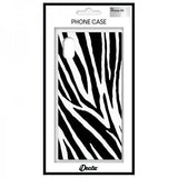 iDecoz iPhone Xr Cover Square Case Zebra