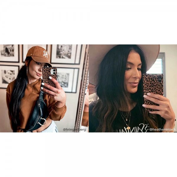 iDecoz iPhone Xs Max Cover Firkantet Leopard