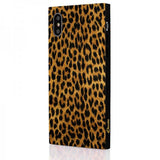 iDecoz iPhone X/Xs Cover Square Case Leopard