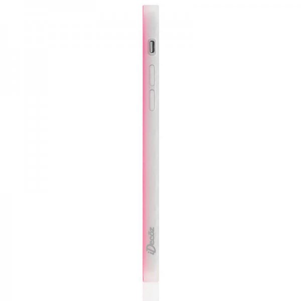 iDecoz iPhone Xs Max Cover Square Case Neon Pink