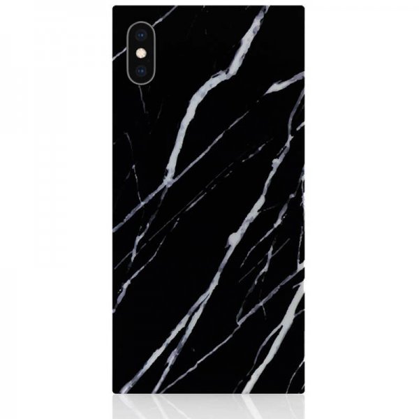 iDecoz iPhone Xs Max Cover Square Case Marble Sort