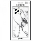 iDecoz iPhone 11 Pro Max Square Cover Marmor Hvid