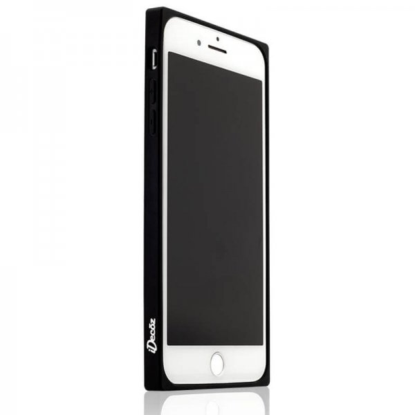 iDecoz iPhone 7/8/SE Cover Square Case Marble Hvid