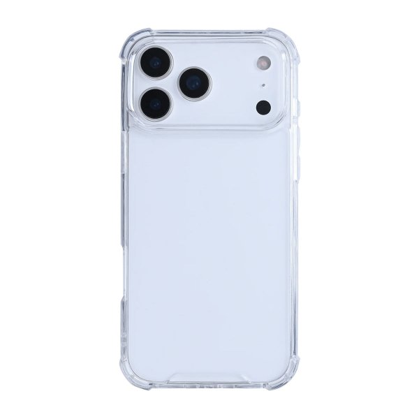 iPhone 17 Pro Cover Forstærkede Hjørner Transparent